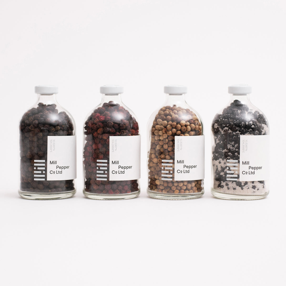 Four Pepper Set