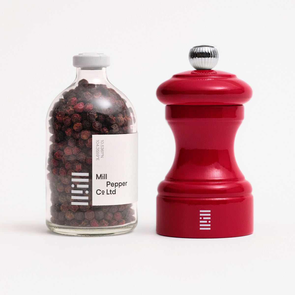Red Pepper + Peugeot Mill Set