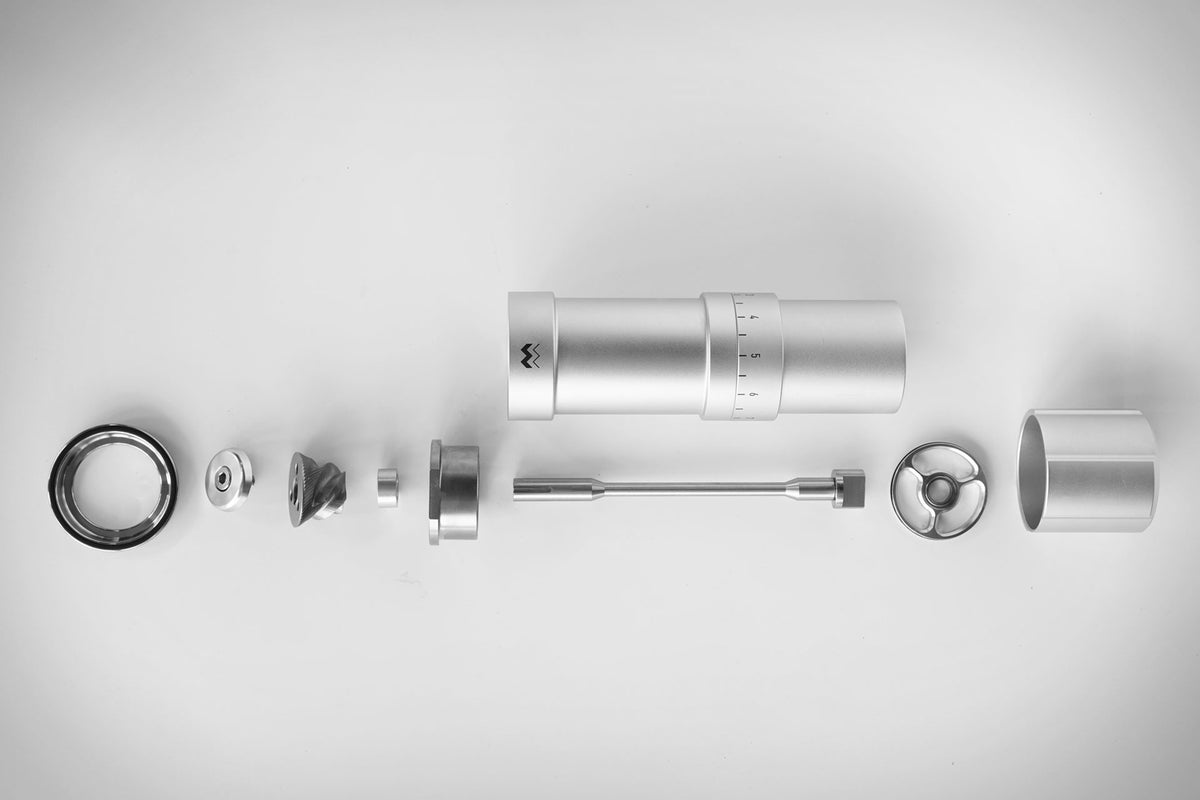 Weber Workshops Moulin Pepper Grinder disassembled 